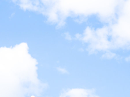 blue sky with clouds natural wallpaper and background copy spaceの写真素材