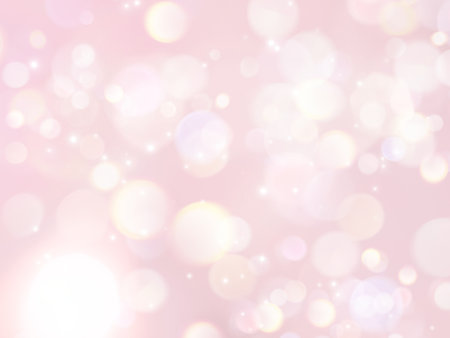 soft pink bokeh abstract background and wallpaper,copy spaceの写真素材