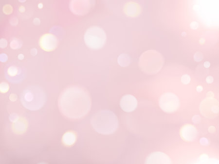soft pink bokeh abstract background and wallpaper,copy spaceの写真素材