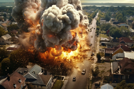 explosion in ukrainian city,ukrainian-russian war .