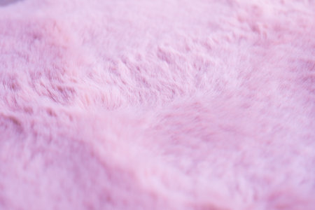 pink fur background,fluffy powdery carpet.の写真素材