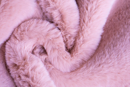 pink fur background,fluffy powdery carpet.の写真素材