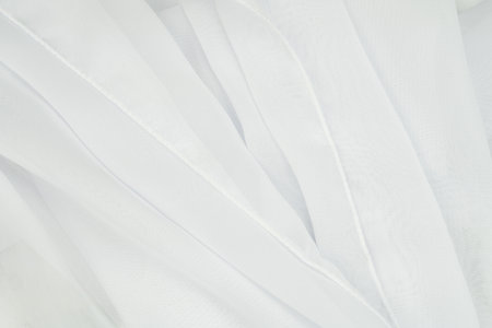 white fabric background copy space.の写真素材