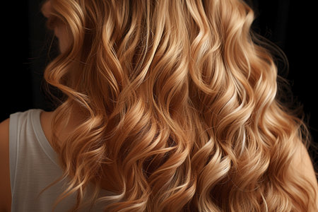 close up of woman's shiny luxury beautiful healthy hair,backgroundの素材