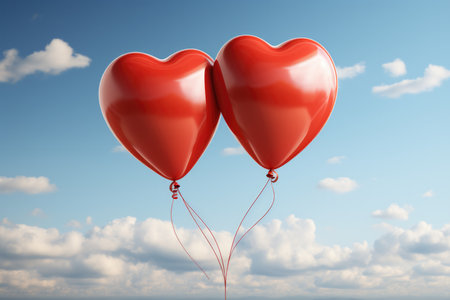 lots of red hearts concept of love.の素材