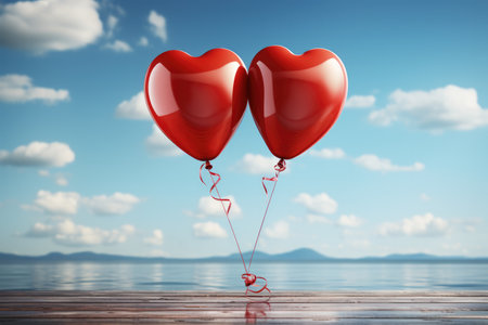 lots of red hearts concept of love.の素材