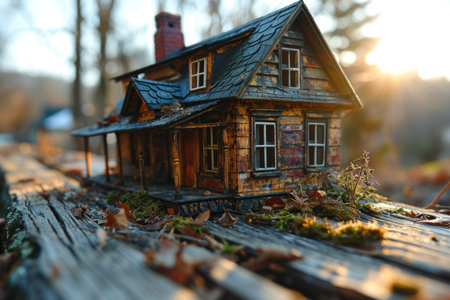 the concept of moving into a new house.の素材