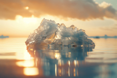 spring weather, global warming concept.の素材