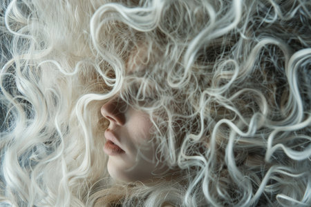 human hair structure, snapshot aesthetic,keratinの素材