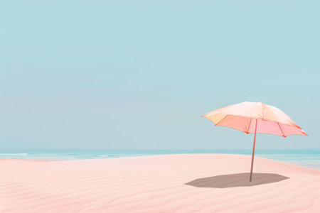 sunny summer beach season concept.の素材