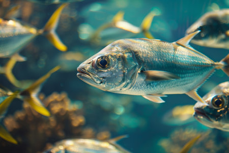 fish industry concept ,seafood for markets and restaurants.の素材