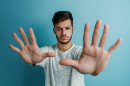 personal boundaries concept,comfortable zone from people.の素材