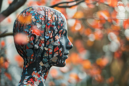 psycological consultation ,mind therapy concept.の素材