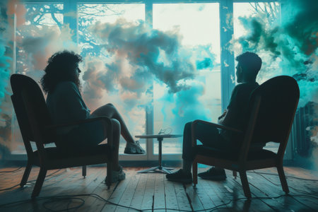 psycological consultation ,mind therapy concept.の素材