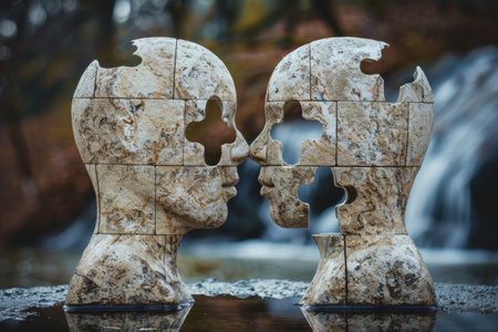 psycological consultation ,mind therapy concept.の素材