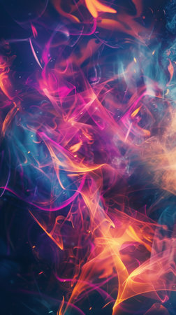 Futuristic AI technology background with abstract patterns, neural networks, and digital elementsの素材