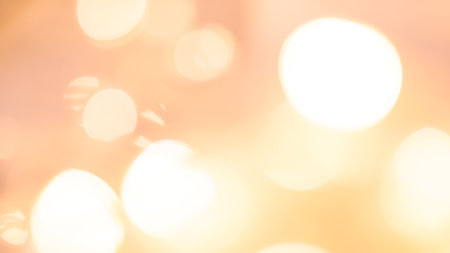 golden blurred bokeh background, festive backdrop.の写真素材