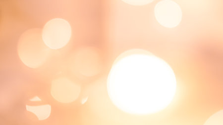 golden blurred bokeh background, festive backdrop.の写真素材