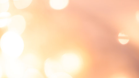 golden blurred bokeh background, festive backdrop.の写真素材