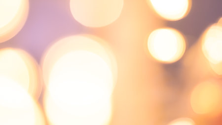 golden blurred bokeh background, festive backdrop.の写真素材
