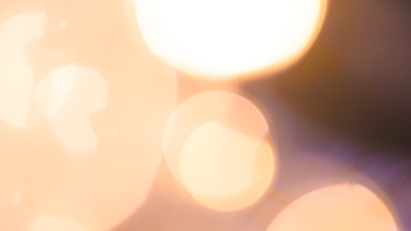 golden blurred bokeh background, festive backdrop.の写真素材