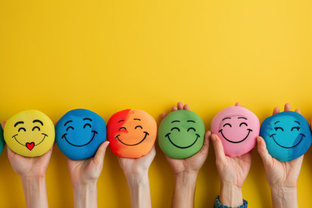 optimism and positive thinking concept.の素材