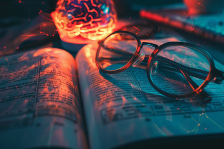 intellect training concept, brain development education.の素材