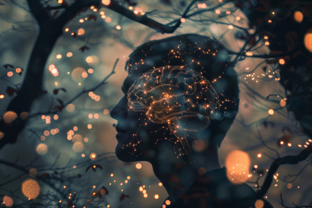 intellect training concept, brain development education.の素材