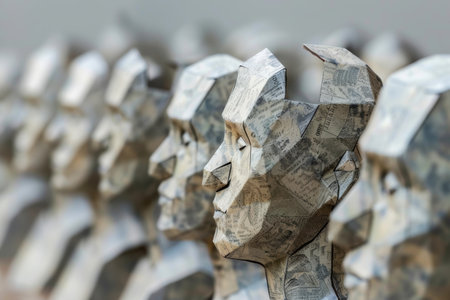 psy concept symbolizing mindfulness and purposeの素材