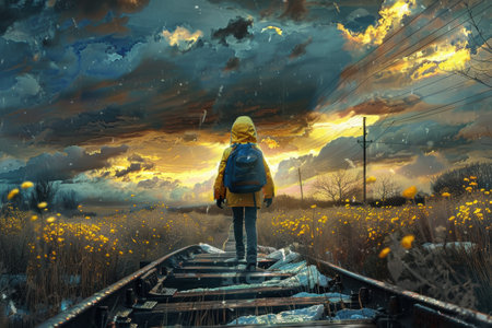 A person seeking emotional support, symbolizing psychological recoveryの素材