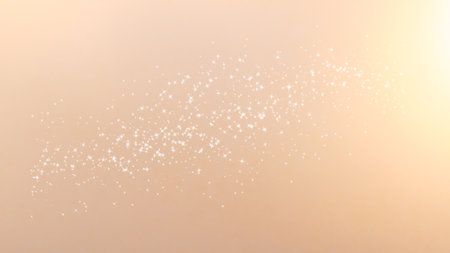 Festive golden snow pattern on a luxurious Christmas background with elegance.の写真素材