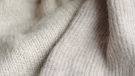 High-end, elegant knitted textures that exude sophistication and quiet luxury