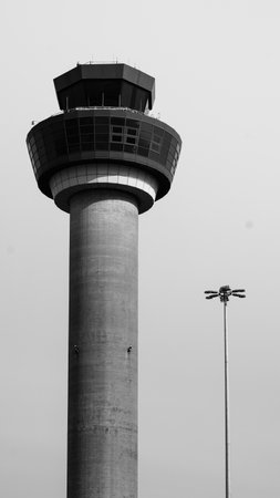 Black and white imagery symbolizing human challenges and clarity.の写真素材