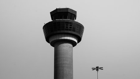 Black and white imagery symbolizing human challenges and clarity.の写真素材