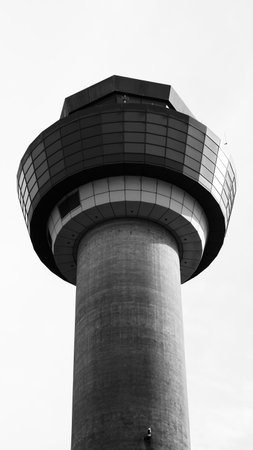 Black and white imagery symbolizing human challenges and clarity.の写真素材