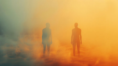 Emotional concept symbolizing the fear of being emotionally exposed.の素材