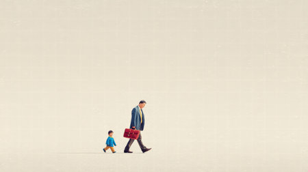 Abstract composition representing emotional intelligence and psychological awarenessの素材