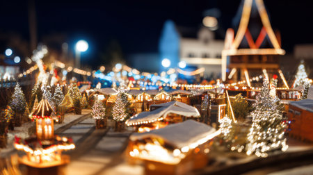 Soft blurred winter wonderland background with frosty snow and cold atmosphere.の素材