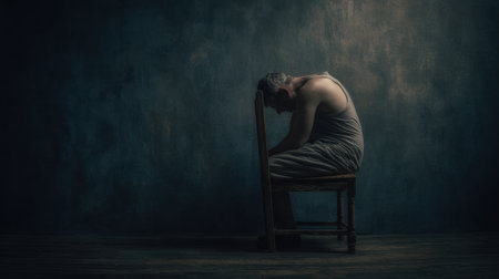 mental struggle with decision making and overanalyzing every choice daily.の素材