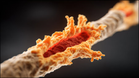 Concept of neurogenesis showing brain growth, neuron formation and mental plasticity.の素材