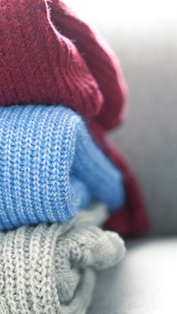 Knitted sweater concept focused on winter comfort, warmth, and everyday style.