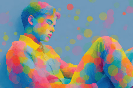 Stress induced fainting concept affecting physical stability.の素材