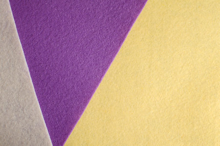 The background is made of colored felt. Materials for creativity. handmade craftsの写真素材
