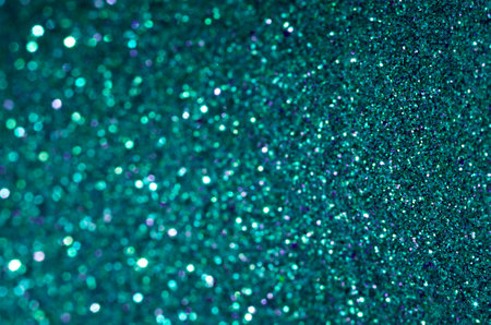 Bokeh turquoise abstract design in the backgroundの写真素材