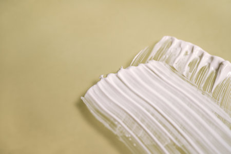 face cream on a light backgroundの写真素材