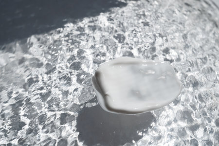 face cream on a light backgroundの写真素材