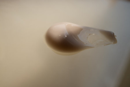 face cream on a light backgroundの写真素材