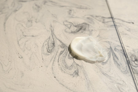 face cream on a light backgroundの写真素材