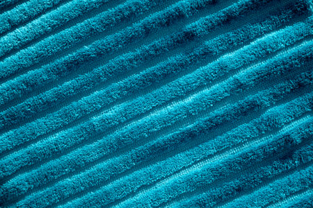 Fluffy terry green towel. Background for your backgroundの写真素材