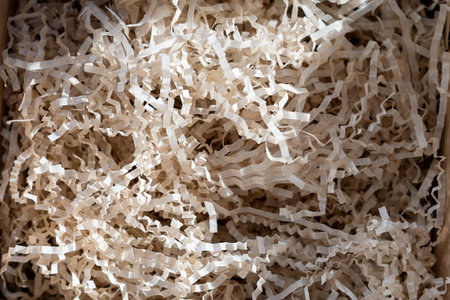 Background made from box filler. Wrapping paperの写真素材